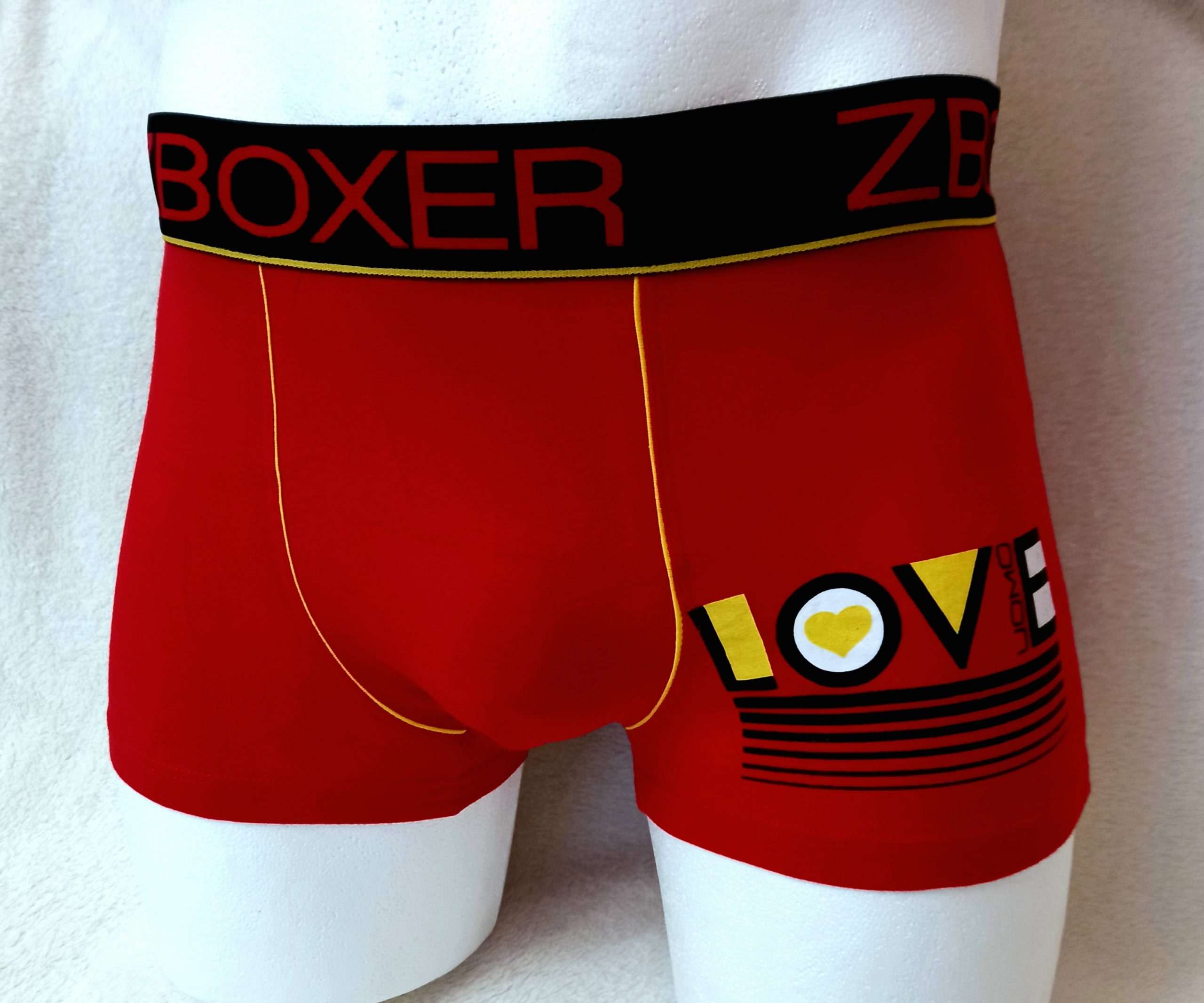 Z Boxer férfi alsó Love felirattal